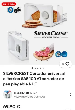 Cortador Eléctrico SilverCrest SAS 100 Al