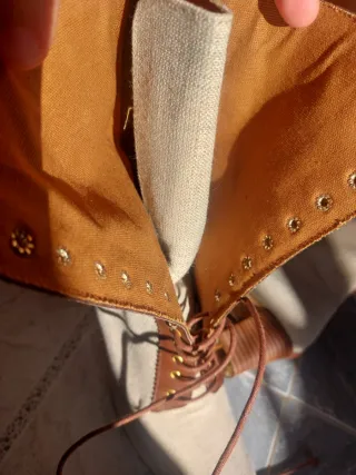 Stivaletti vintage donna manifattura alta