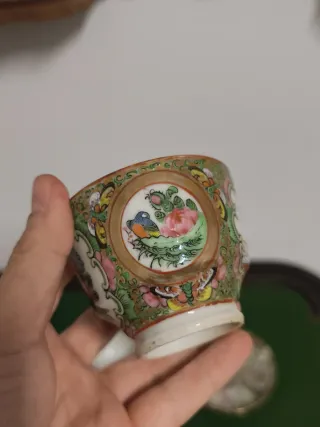 Tazas antiguas Compañía de Indias