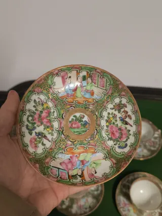 Tazas antiguas Compañía de Indias