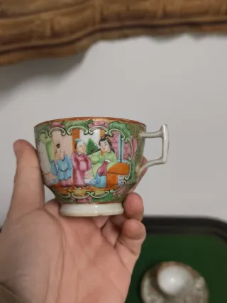 Tazas antiguas Compañía de Indias
