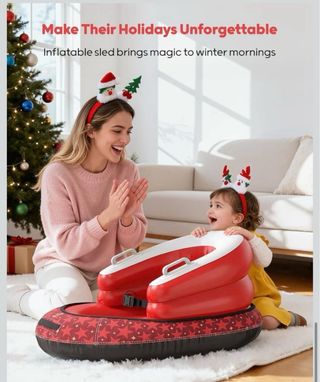 Trineo Inflable QPAU para Bebés y Niños