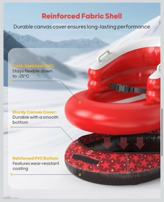 Trineo Inflable QPAU para Bebés y Niños