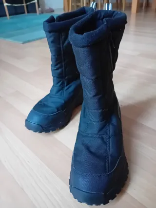 Botas de Nieve Quechua Negras impermeables