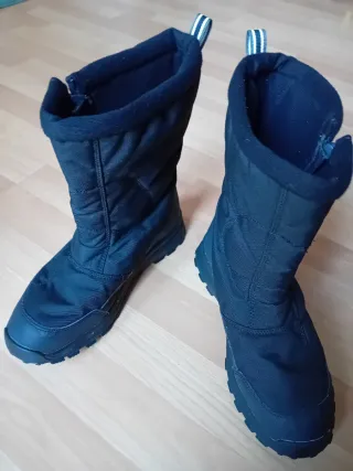 Botas de Nieve Quechua Negras impermeables