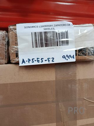 SONGMICS Scarpiera a 3 Livelli