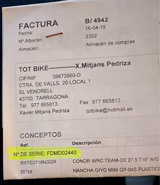 Bicicleta Conor WRC Team 27.5 T18
