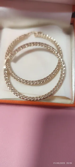 Pendientes Aro Oro 18K