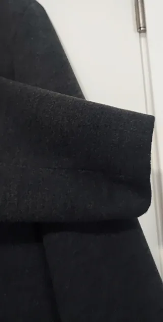 Abrigo mujer gris oscuro talla 46 Festa