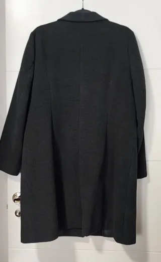 Abrigo mujer gris oscuro talla 46 Festa