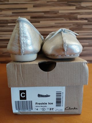 Bailarinas Clarks Freckle Ice Talla 37
