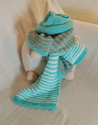 Set cappello e sciarpe