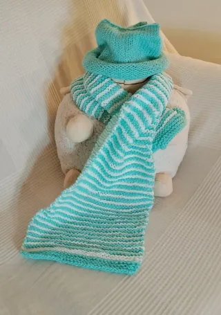 Set cappello e sciarpe