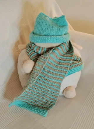 Set cappello e sciarpe