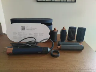 Dyson Airwrap Complete Long - Azul/Dorado