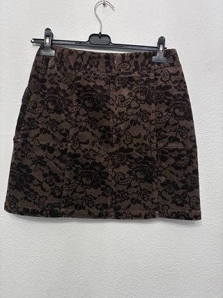 Falda vintage Lolita floral talla M