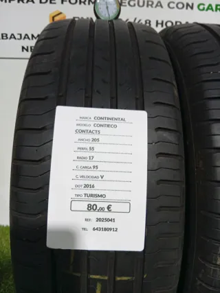 205 55 17 95V CONTINENTAL CONTI ECO CONTACT 5