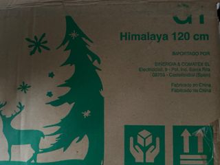 Árbol de Navidad efecto nieve.