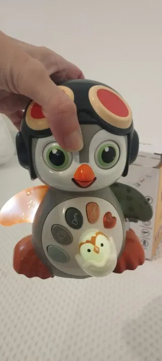 Juguete Pingüino Piloto Musical