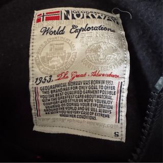 Sudadera Geographical Norway Azul Talla S