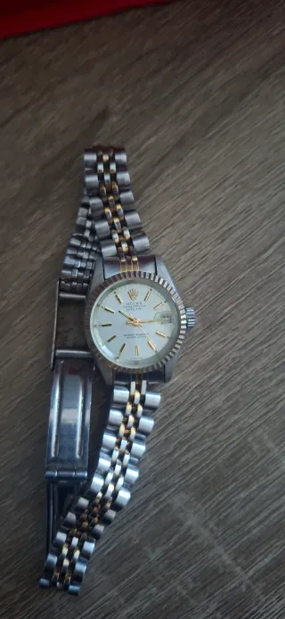 Reloj Rolex Oro y Plata