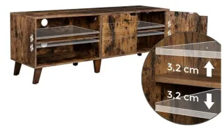 Mueble de TV de 2 Puertas,