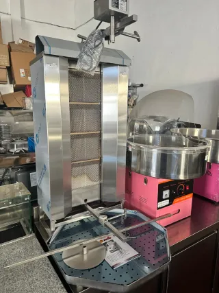 Asador Kebab Potis a Gas.