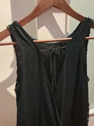 Vestido fiesta lentejuelas M