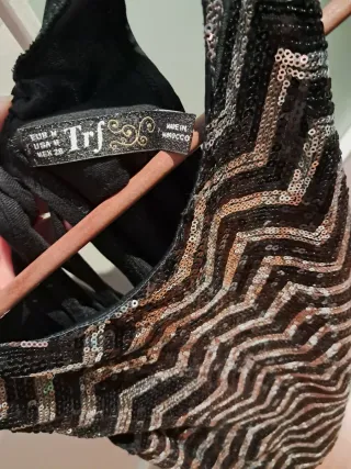 Vestido fiesta lentejuelas M