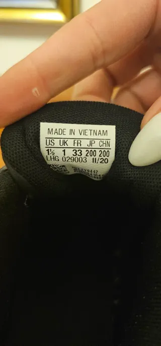 Scarpe Adidas Bambino Velcro N.33