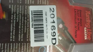 Lote retales latiguillos metálicos