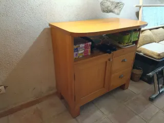 Mueble aparador consola tv madera maciza