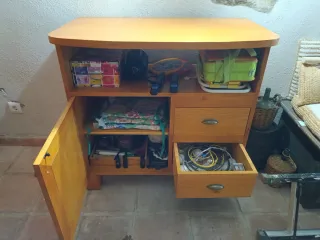 Mueble aparador consola tv madera maciza