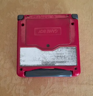 Nintendo Game Boy Advance SP Roja