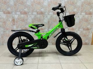 Bicicleta niño Crosser R16 verde aluminio