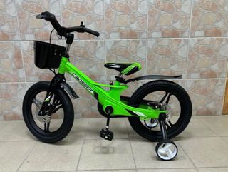 Bicicleta niño Crosser R16 verde aluminio