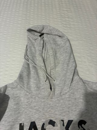 Sudadera Jack&Jones Gris Logo