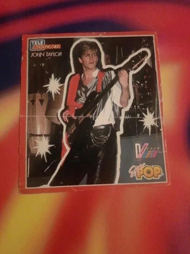 Adesivi John Taylor Duran Duran Tele Indiscreta
