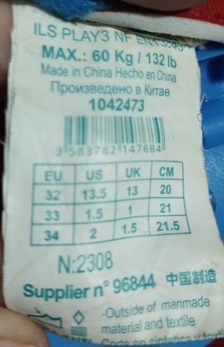 Patines infantiles Oxelo + protecciones