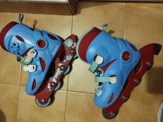 Patines infantiles Oxelo + protecciones