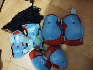 Patines infantiles Oxelo + protecciones