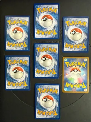 Lotto 7 Carte Pokémon EX Full Art