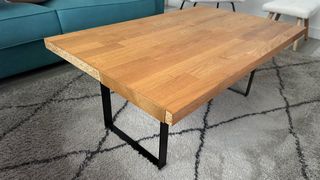 Mesa de centro madera y metal