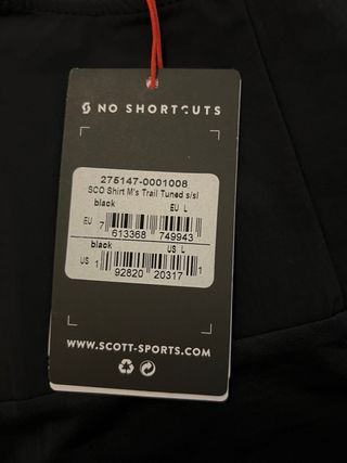 Maglietta Scott Trail Tuned L Uomo