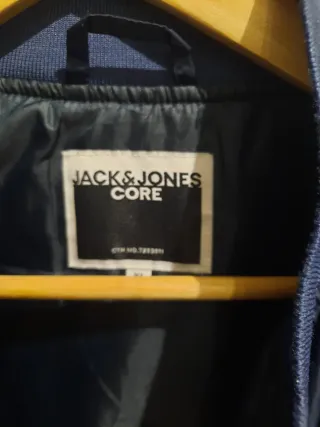 Chaqueta bomber azul