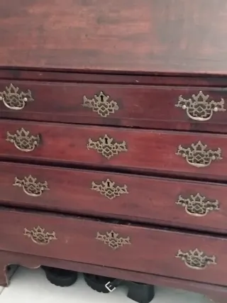 Buro inglés antiguo siglo XIX en buen estado