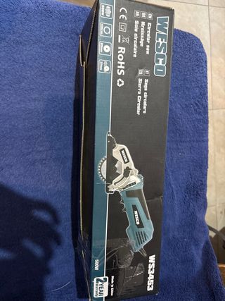 Sierra circular Wesco 500W