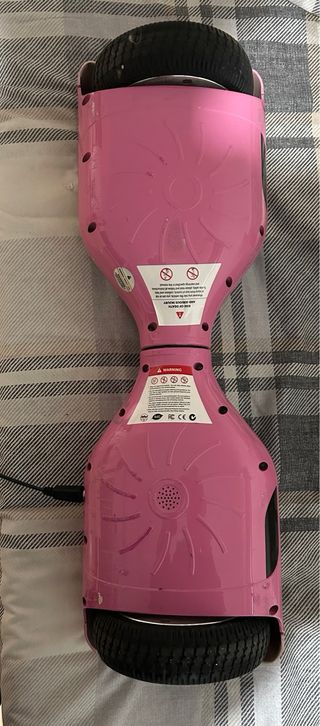 Hoverboard rosa eléctrico