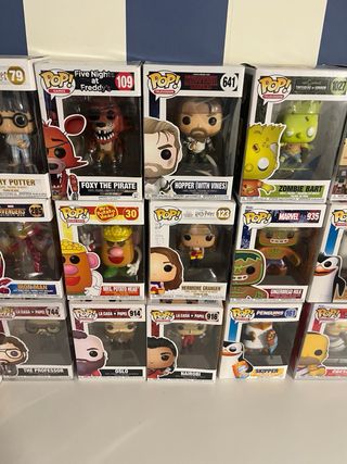 Funko Pop! Harry Potter, Foxy, Iron Man, etc.