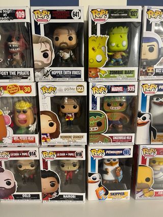 Funko Pop! Harry Potter, Foxy, Iron Man, etc.